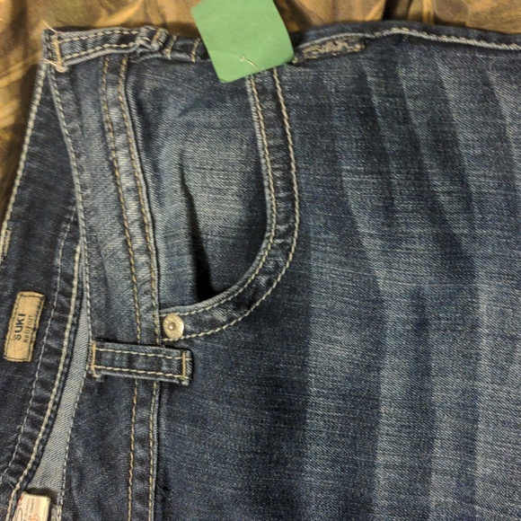 Silver Jeans 22 Dark Wash Bootcut Jeans - Picture 9 of 16